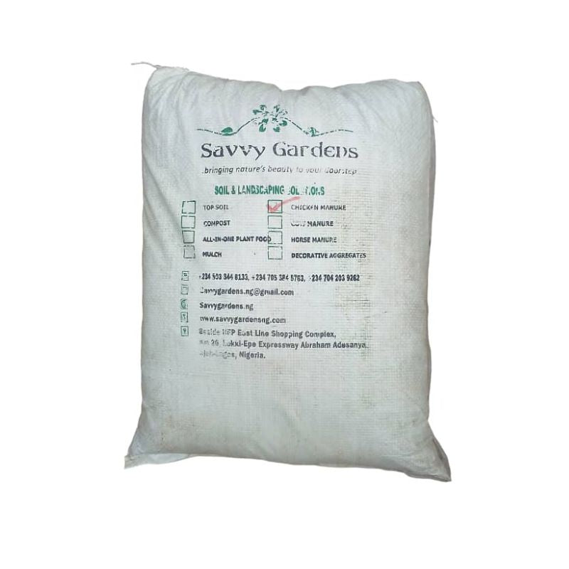 Savvy Gardens Treated Chicken Manure