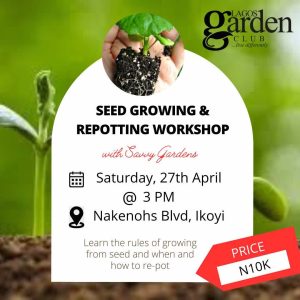 Seed Growing & Repotting Workshop