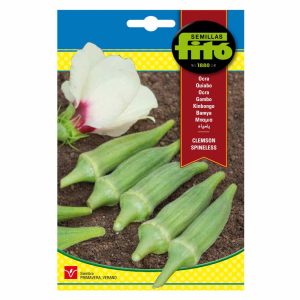 Semillas Fito Clemson Spineless Okra Seeds