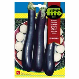 Semillas Fito Larga Negra Eggplant Seeds
