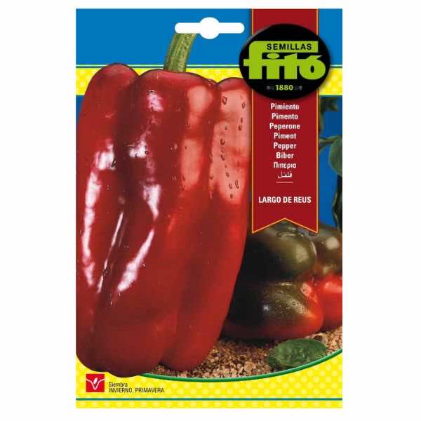 Semillas Fito Large De Reus Pepper Seeds