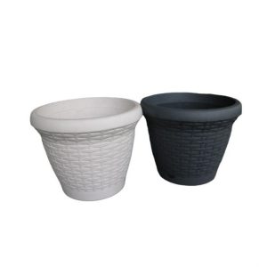 Serinova Plastik Wicker Flowerpot No1 209*167 Cm