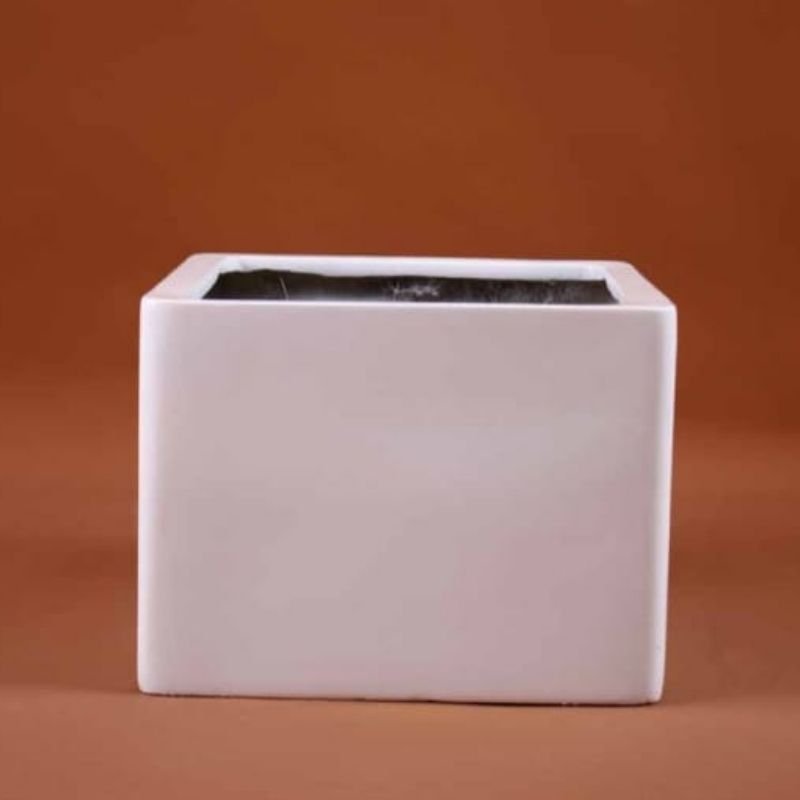 Small Square Fibre Planter