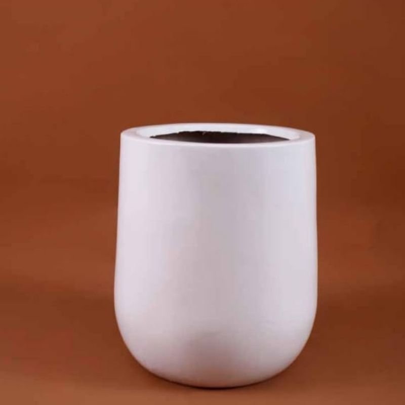 Small Tear Drop Fibre Planter
