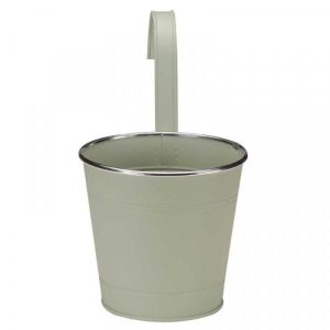 Steelwings Wall Hanging Pot Balcony Planters Metal Bucket