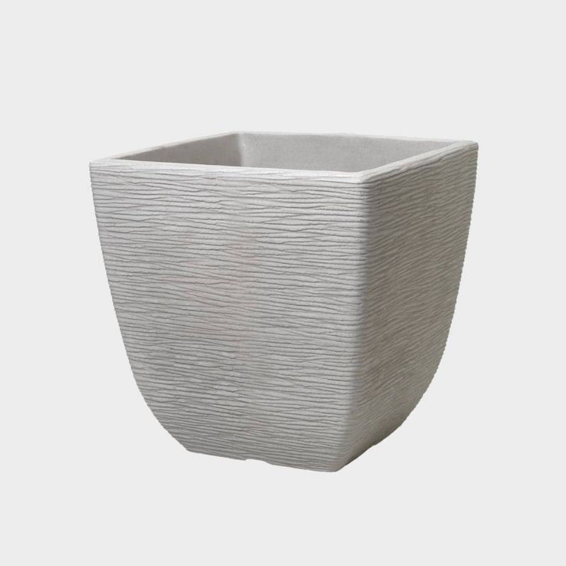 Stewart Cotsworld Square Planter 32Cm Grey
