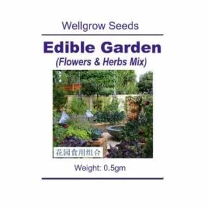 Wellgrow Edible Garden (Flowers and Herb Mix) Seeds