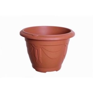 Whitefurze Venetian Planter Round 24Cm Terra