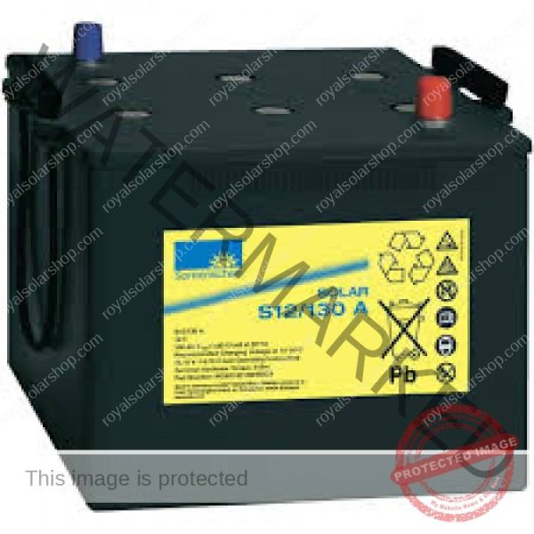 12V 130A EXIDE SONNENSCHEIN DEEP CYCLE BATTERIES