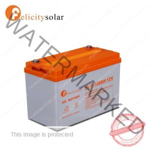FELICITY 12v 100ah gel solar battery