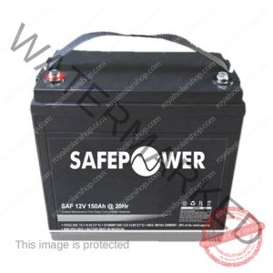 SafePower 150ah Tubular battery