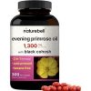 NatureBell Evening Primrose Oil with Black Cohosh, 1,300mg, 300 Mini-Softgels
