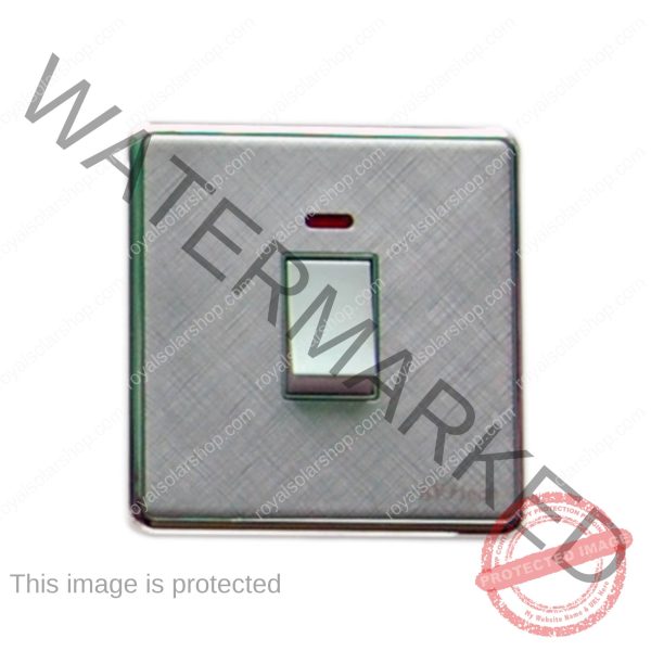 AV TECH 1-gang Switch ? Silver
