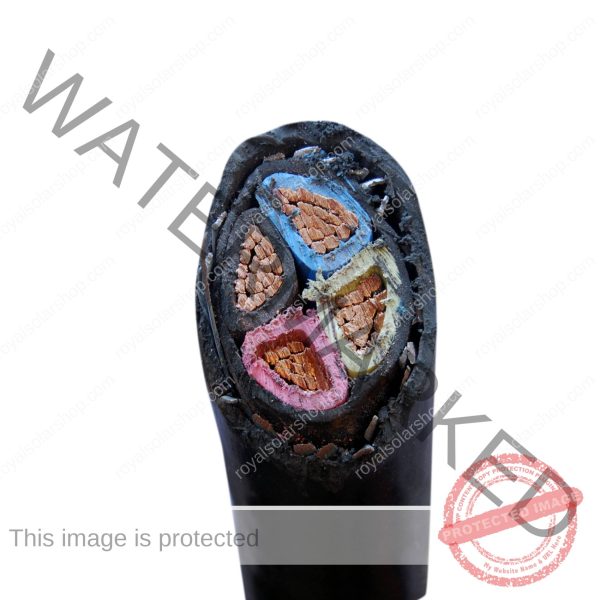 Coleman 70mm 4 core Armoured cable (per meter)