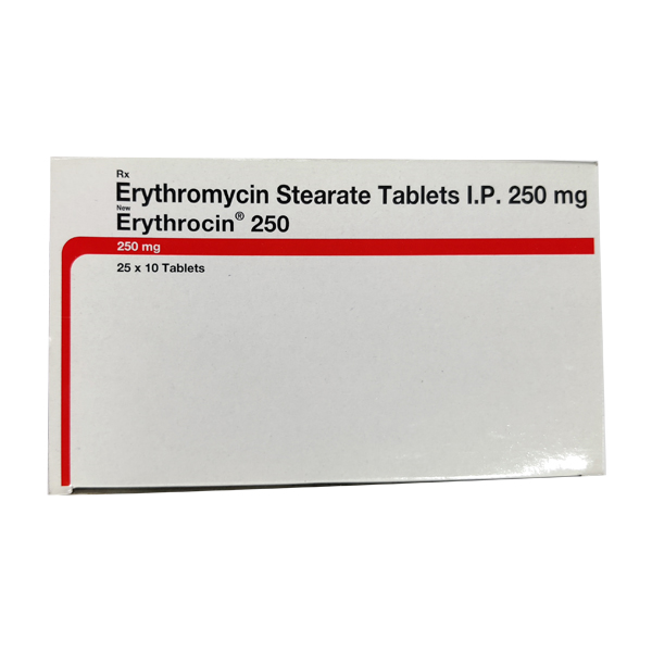ERYTHROCIN 250MG TAB 10`S