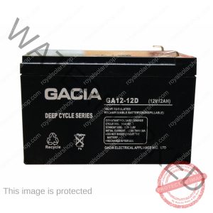 GACIA 12AH-12V Deep Cycle Battery