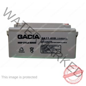 GACIA 65Ah-12V deep cycle battery