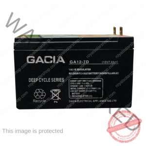 GACIA 7ah-12v Deep Cycle Battery
