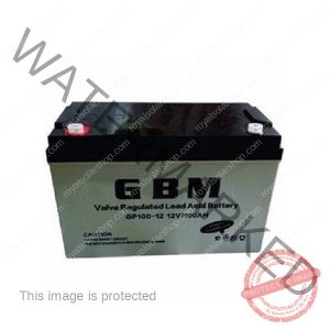 GBM 12ah/12v deep cycle battery