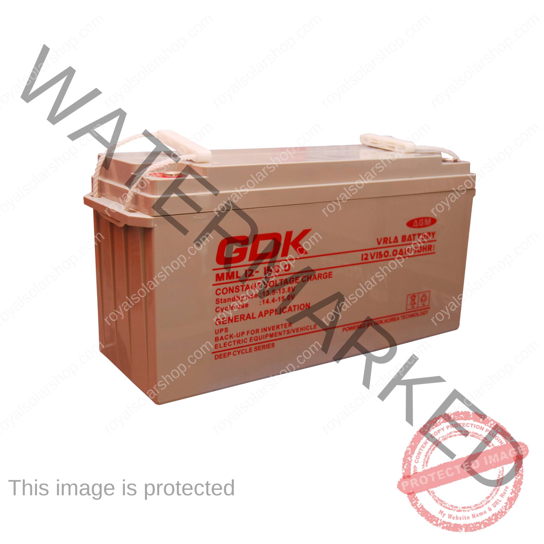 GDK 100 AH-12v Deep Cycle Battery