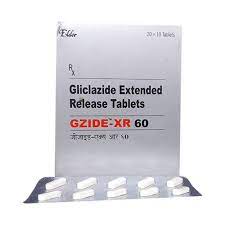 GZIDE XR 60MG TABLET 10?S
