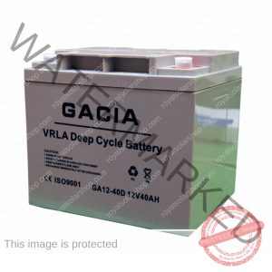 GACIA 40ah 12v deep cycle battery