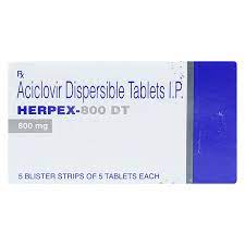 HERPEX DT 800MG TABLET
