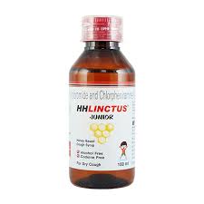 HHLINCTUS JUNIOR HONEY BOTTLE OF 100ML SYRUP