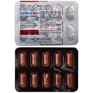HIFENAC MAX TAB 10`S