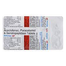 HIFENAC SP STRIP OF 10 TABLETS