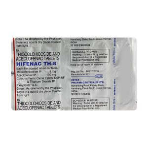 HIFENAC TH 8MG TAB 10`S