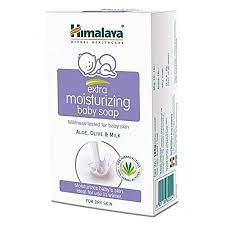 HIMALAYA EXTRA MOISTURIZING BABY SOAP 125 GM