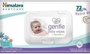 HIMALAYA GENTLE BABY WIPES 72S