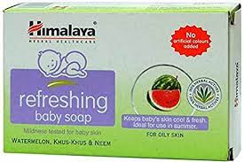 HIMALAYA REFRESHING BABY SOAP 125GM