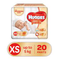 HUGGIES NEW BABY ULTRA SOFT PANTS ? XS 20S