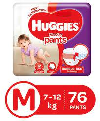 HUGGIES WONDER PANTS M 76S