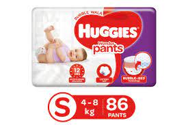 HUGGIES WONDER PANTS S 86S