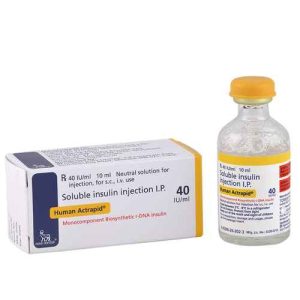 HUMAN ACTRAPID 40IU INJ 10ML