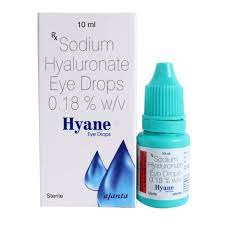 HYANE BOTTLE OF 10ML EYE DROPS