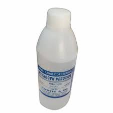 HYDROGEN PEROXIDE BOTTLE OF 450ML SOLUTION