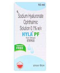 HYLA PF BOTTLE OF 10ML EYE DROPS