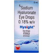 HYSIGHT BOTTLE OF 5ML EYE DROPS