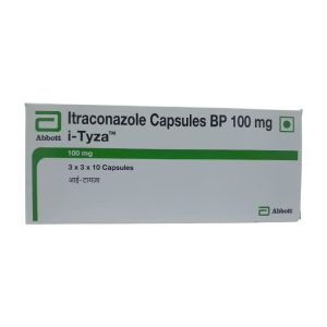 I TYZA 100MG CAP 10`S