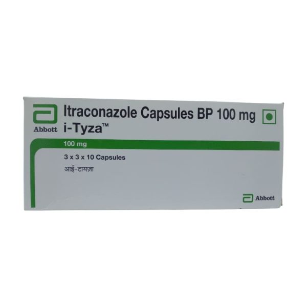 I TYZA 100MG CAP 10`S