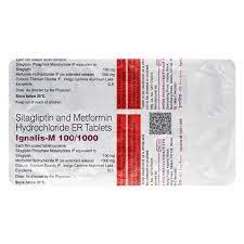 IGNALIS M 100/1000MG STRIP OF 10 TABLETS