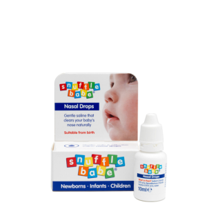 Snufflebabe Saline Nasal Drops (Suitable from Birth) - 10ml