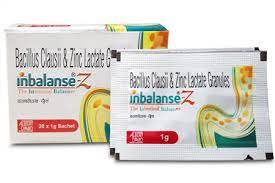 INBALANSE Z ORANGE FLAVOUR SACHET OF 1GM GRANULES