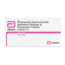 INDERAL F 5MG STRIP OF 10 TABLETS