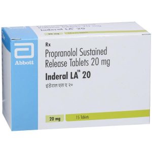 INDERAL LA 20MG TAB 15`S