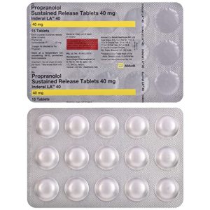 INDERAL LA 40MG TAB 15`S